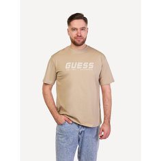 Футболка GUESS Suron CN T-shirt, размер M, серый