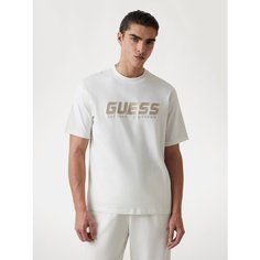 Футболка GUESS Suron CN T-shirt, размер XXL, белый