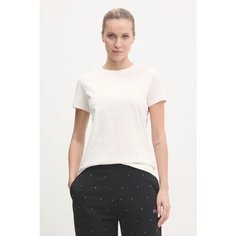 Футболка GUESS Rhinestones SS T-shirt, размер L, белый