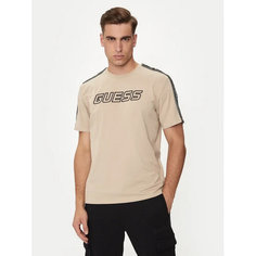 Футболка GUESS ARLO CN T-SHIRT, размер M, бежевый