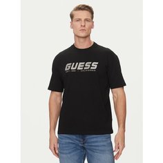 Футболка GUESS Suron CN T-shirt, размер XL, черный