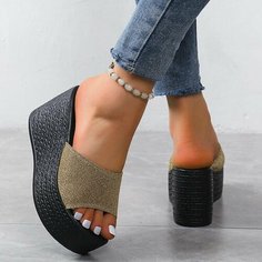 Сабо MOOCIE, размер Длина стопы 24.5cm/INT 39, желтый
