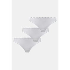 Трусы GUESS 3 PACK BASIC BRIEF, комплект из 3 шт., размер M, белый