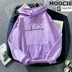 Толстовка MOOCIE, размер 2XL, , фиолетовый