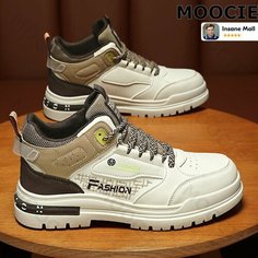 Кроссовки MOOCIE Осень-зима 2024, размер Длина ноги 24,5 см, бежевый