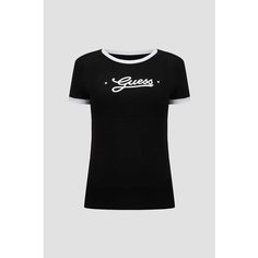 Футболка GUESS SS T-shirt, размер 12 лет, черный