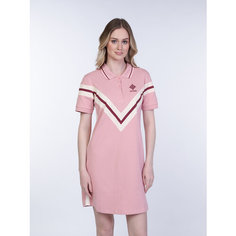 Платье GUESS Suzanne Polo Dress, размер S, розовый