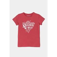Футболка GUESS, размер 10 лет, розовый G5O5