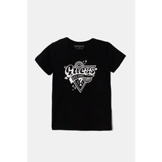 Футболка GUESS, размер 8 лет, черный