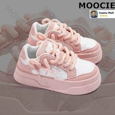 Кроссовки MOOCIE Весна-лето 2024, размер 37, бледно-розовый