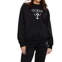Свитшот GUESS, размер S, , черный
