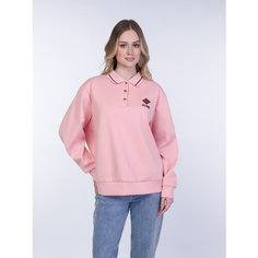 Джемпер GUESS MARGARET POLO SWEATSHIRT, размер XS, , розовый