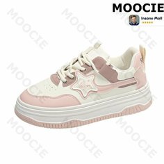 Кроссовки MOOCIE Осень-зима 2024, размер Длина стельки 250 мм, розовый