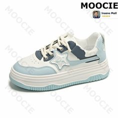 Кроссовки MOOCIE Осень-зима 2024, размер Длина стельки 225 мм, голубой