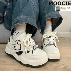 Кроссовки MOOCIE Осень-зима 2024, размер Длина стельки 240 мм, черный 2