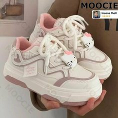 Кроссовки MOOCIE Весна-лето 2024, размер Длина стельки 250 мм, розовый