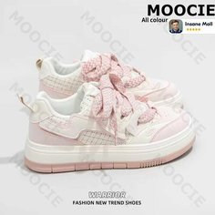 Кроссовки MOOCIE Базовая коллекция, размер 40, бледно-розовый
