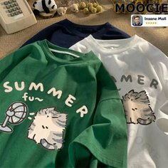 Футболка MOOCIE, размер L, зелёный