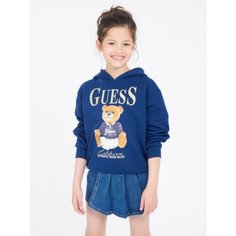 Худи GUESS Active Top W/hood, размер 8 лет, синий