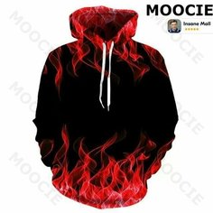 Толстовка MOOCIE, размер XS, , красный