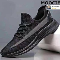 Кроссовки MOOCIE Весна-лето 2024, размер Длина стельки 245 мм, черный