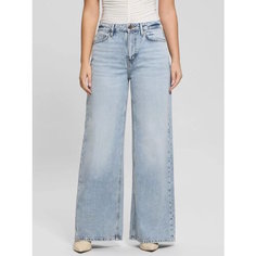 Джинсы палаццо GUESS Bellflower, размер 33/32, синий