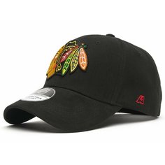 Бейсболка Atributika & Club Chicago Blackhawks для мужчин и женщин, размер 55-58, черный