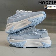 Кроссовки MOOCIE Осень-зима 2024, размер Длина стельки 230 мм, синий