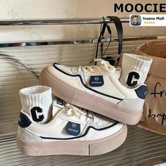 Кроссовки MOOCIE Осень-зима 2024, размер Длина стельки 225 мм, синий