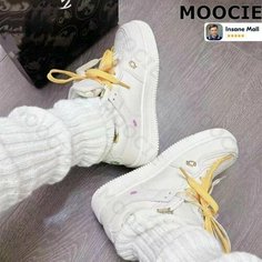 Кроссовки MOOCIE Осень-зима 2024, размер Длина стельки 240 мм, белый 4