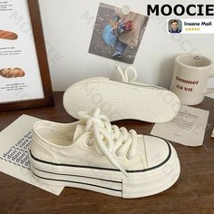 Кроссовки MOOCIE Осень-зима 2024, размер Длина стельки 245 мм, бежевый 2