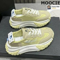 Кроссовки MOOCIE Осень-зима 2024, размер Длина стельки 245 мм, желтый