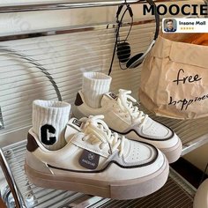 Кроссовки MOOCIE Осень-зима 2024, размер Длина стельки 225 мм, хаки