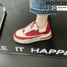 Кроссовки MOOCIE Осень-зима 2024, размер Длина стельки 250 мм, красный