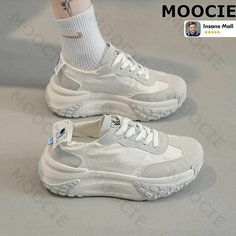 Кроссовки MOOCIE Осень-зима 2024, размер Длина стельки 230 мм, белый 12