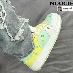 Кроссовки MOOCIE Осень-зима 2024, размер Длина стельки 240 мм, зеленый