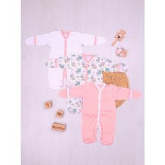 Комбинезон Jolly Baby нательные комбинезоны, размер 56, разноцветный