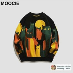 Свитер MOOCIE, размер 2XL, , черный