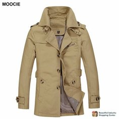 Пальто MOOCIE, размер 4XL, хаки