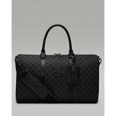 Сумка дорожная Jordan, 25 л, 20х27х47 см, ручная кладь, black out
