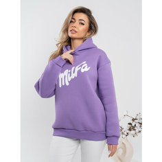 Худи Milfa, размер onesize, , фиолетовый Нет бренда
