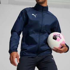 Ветровка PUMA teamGOAL All Weather Jacket, размер S, темно-синий