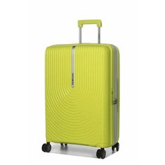 Чемодан Samsonite, 45 л, размер S, lemon yellow
