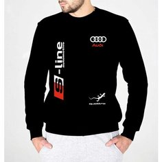 Свитшот BE DIFFERENT авто, размер S, , черный