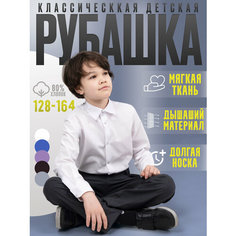 Рубашка, размер 36, белый Нет бренда
