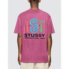 Футболка Stussy, размер S, pink