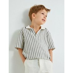 Поло KOTON, размер 9-10 лет, бежевый