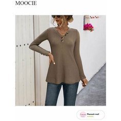 Лонгслив MOOCIE, размер L, , хаки, Хаки