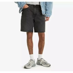 Шорты Levis 468 Stay Loose, размер 36 JEAN, черный Levis®