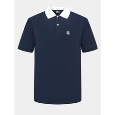 Поло Lucky Bear, размер M, cиний